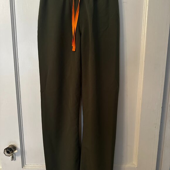 Moss XS Tall High Waisted Livingston Basic Scrub Pants - Picture 2 of 4